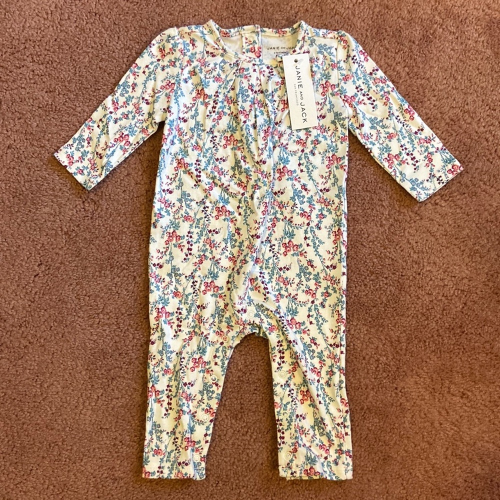 Janie and Jack Long Sleeve Onesie